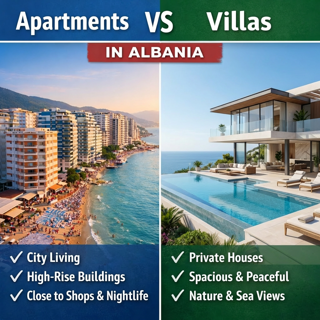 Apartments vs Villas in Albania Which Offers Better Returns
