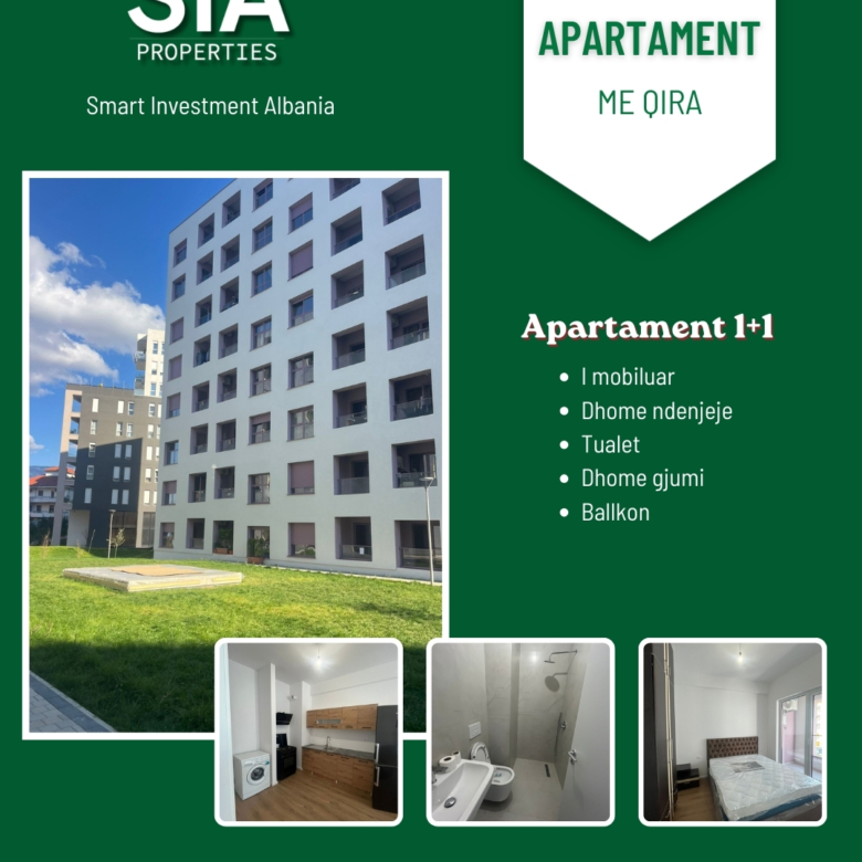 Apartament 1+1 me Qira në Mangalem 21