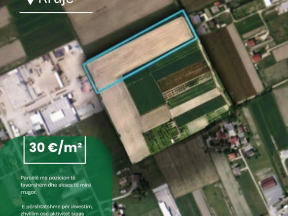 SIA - tokë në shitje në Krujë